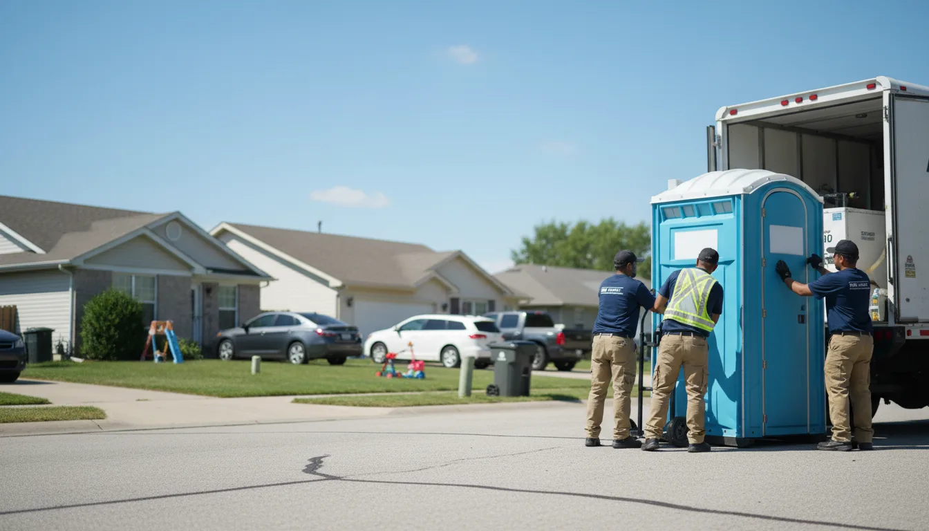 Standard Porta Potty Rentals in Evergreen, LA near me